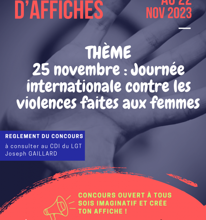 Lycée Gaillard Engagé contre les violences faites aux femmes