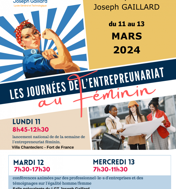 Semaine de l’entrepreneuriat féminin