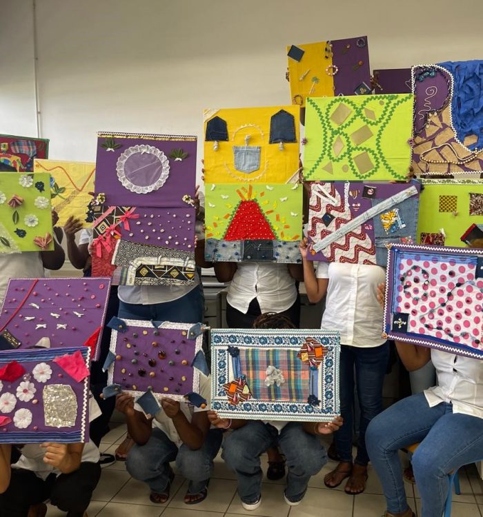 Atelier Recyclage Textile : Les BTS ESF1 du LGT Joseph Gaillard s&rsquo;engagent