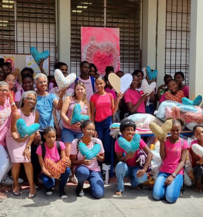 Octobre rose : le défi des coeurs